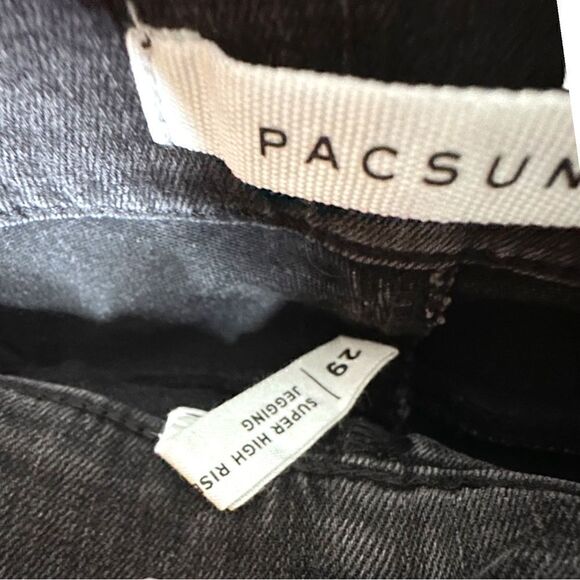 NWT Pacsun super high rise jegging gray size 29 - Picture 8 of 8